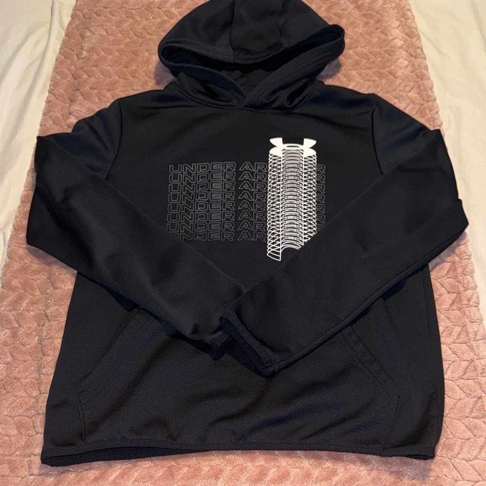 Under Armour Boys Fleece Repeat Hoodie Large